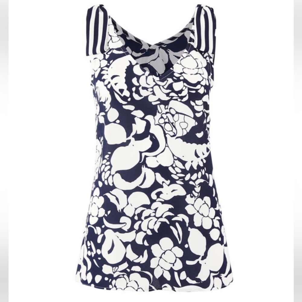 CAbi 5731 Shoulder Tie Top